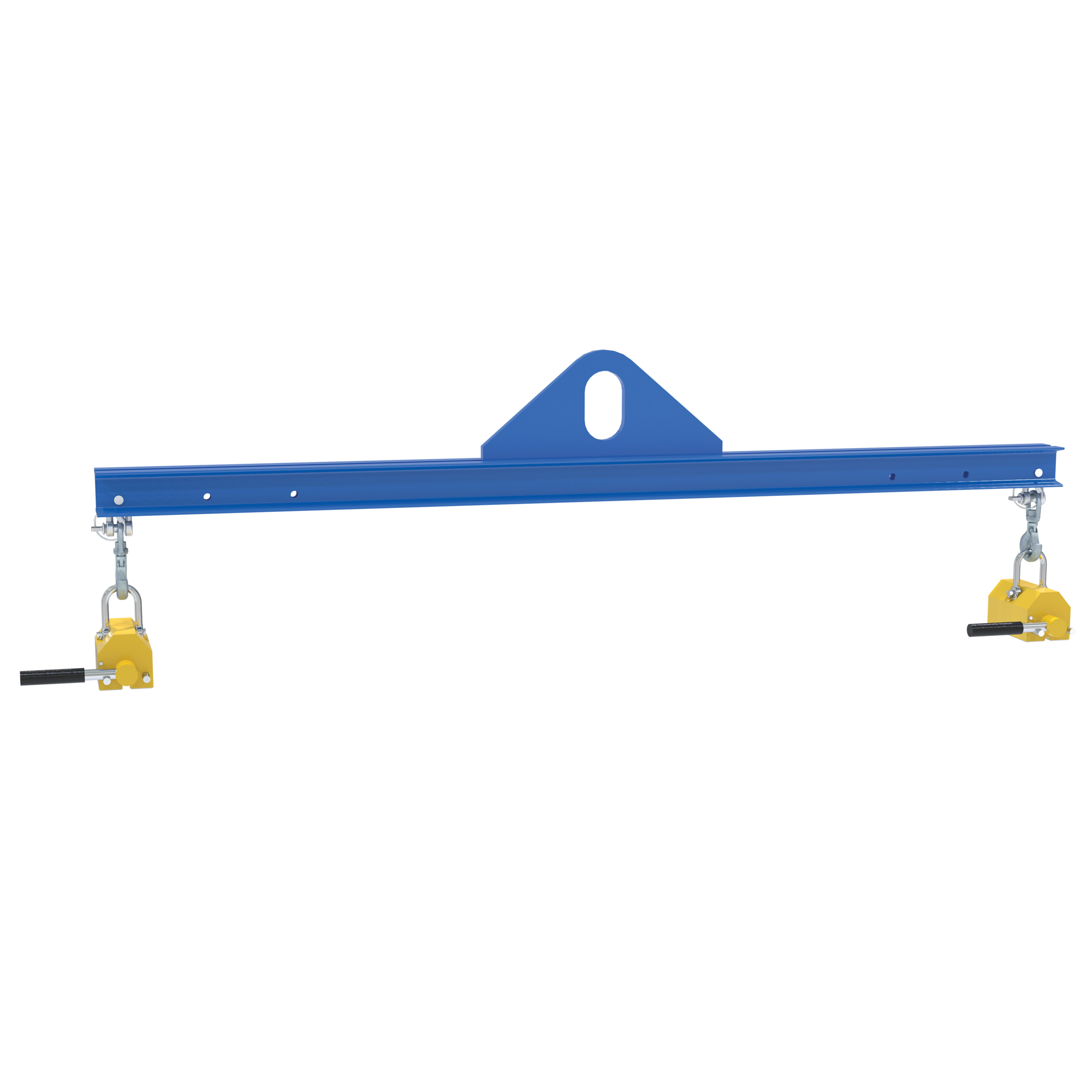 Vestil Magnetic Spreader Beam - 1000-Lb. Capacity, Heavy-Duty Steel, Powder-Coated, Model# SBM-10-6-ML